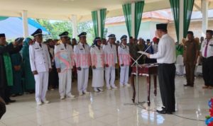 Lantik 13 Kades Terpilih, Ini Pesan Sekda Konut
