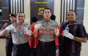 Dua Pengguna Sabu Ditangkap Polisi, Satu Ditangkap di Kendari Beach