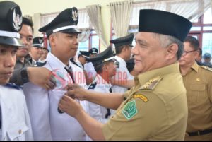 Lantik 123 Kepala Desa Terpilih, Ini Pesan Moral Bupati Konawe