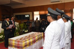 Lantik Kades Terpilih, Ini Pesan Moral Bupati Soppeng