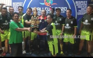 Diperkuat Tiga Legenda Bola, FKP RRI FC Juara di Turnamen Futsal Amali Cup 2020