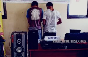 Terekam CCTV Saat Beraksi, Dua Residivis Kasus Pencurian Ditangkap Polisi