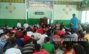 Cegah Penyebaran Virus Corona, Rutan Unaaha Bersama Dinkes Konawe Gelar Sosialisasi dan Pemeriksaan Kesehatan