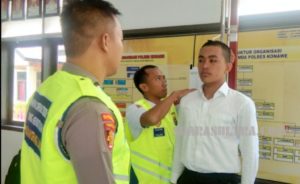 Puluhan Remaja Mendaftar Polisi di Polres Konawe