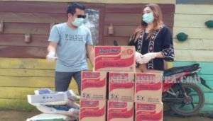 Peduli Sesama, PT R88 Salurkan Bantuan Sembako di Kampung Pemulung