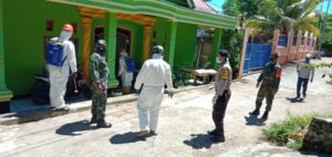 BPBD Baubau Masifkan Penyemprotan Disinfektan ke Rumah Warga ODP