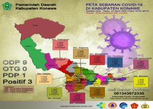 Update Status Pasien Covid-19 Konawe: Jumlah Kasus ODP Bertambah, Kasus PDP Dipulangkan