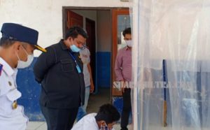 Antisipasi Penyebaran Covid-19 di Pelabuhan dan Rumah Sakit, Yudhianto Mahardika Sumbang Bilik Disinfektan