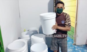Menggunakan Dana Desa, Kades Panggulawu Cegah Penyebaran Covid-19