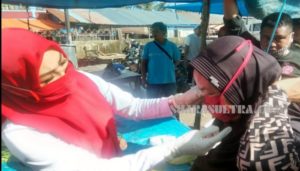 Putus Rantai Penularan Covid-19, PMI Konawe Membagikan Masker Gratis