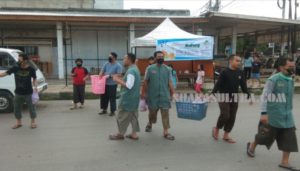 Aksi Peduli, NaBung Berbagi Penganan Buka Puasa di Tengah Pandemi Corona