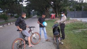 Mengantisipasi Balapan Liar, Polsek Unaaha Laksanakan Patroli Rutin