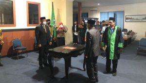 Dilantik, Dema Banda Resmi Jabat Kadis Dukcapil Konawe