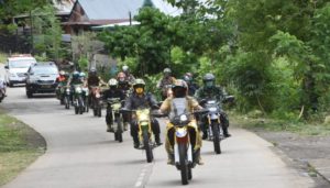 Ngetrail, Bupati Soppeng Bersama Forkopimda Pantau Wilayah Perbatasan