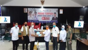 Lagi, Pemprov Sultra Terima 200 Ribu Masker dan Lima Ribu Rapid Test dari PT VDNI