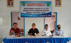 Reses III, Rusdianto Janjikan Anggaran Pokir 2021 Untuk Dua Desa di Konawe