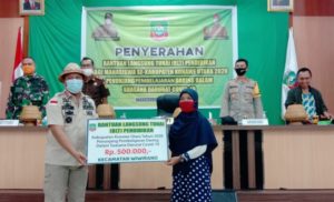 Ribuan Mahasiswa di Konut Terima BLT Covid-19