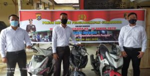 Semester Satu 2020 Polres Konawe Tangani Tujuh Kasus Curanmor, Tiga Kasus Telah Diungkap