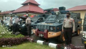 Minimalisasi Dampak Bencana, Polres Konawe Gelar Apel Kontijensi Aman Nusa II