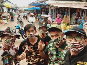 Aksi Peduli Sesama, FKPPI Konawe Bagikan Masker