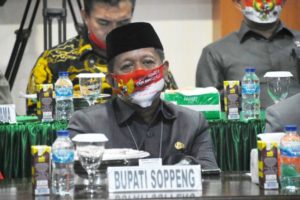 Bupati Soppeng Bersama Forkopimda Ikuti Video Teleconfrence Dengan Panglima TNI dan Kapolri