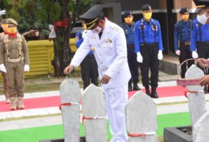 Bupati Soppeng Hadiri Ziarah Nasional di TMP Lalabata