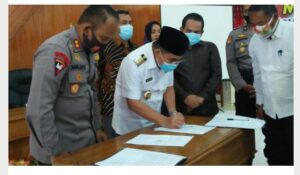 Setelah KPU dan Bawaslu, Kini Pemda Butur Hibahkan Tanah Milik Untuk Polres Butur