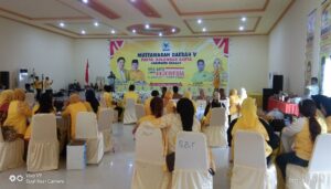 Hadiri Musda V Partai Golkar Konawe, Kery: Saya Hadir Karena Temanya Menarik