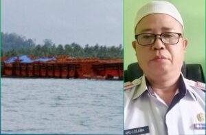 Kapal Terdampar di Perairan Konut Diduga Tidak Laik Berlayar