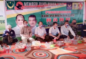 Bapaslon RABU Kukuhkan Tim Pemenangan di Kecamatan Motui