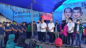 Kukuhkan Tim Pemenangan, Bapaslon RABU Tampil Kompak di Lembo