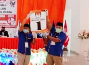 RIDA Nomor Urut Satu, Dua Korcam Optimis menangkan Pilkada Butur