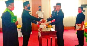 Dilantik, Rabiudin Aspa Resmi Jadi Anggota DPRD Konut