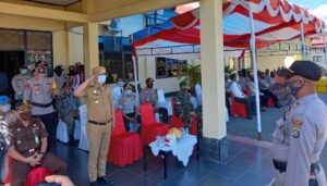 Wabup Konawe Pimpin Apel Konsolidasi Operasi Aman Nusa II-2020