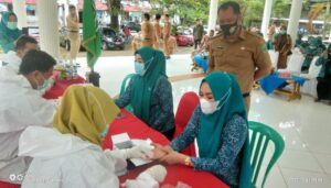 Pemda Bersama TP PKK Konawe Gelar Rapid Test Gratis Untuk Kaum Perempuan