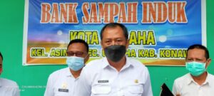 Launching Bank Sampah Induk, Sekda Konawe Ajak Warga Peduli Lingkungan