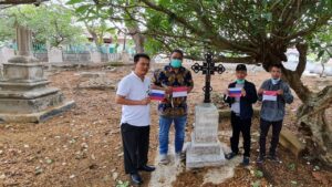 Usai Kukuhkan Pengda Aceh, Ketua Umum JMSI Kunjungi Makam Perwira Rusia di Sabang