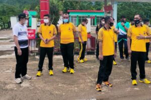 Pemda Konawe Utara Bersama TNI – Polri Turun Langsung ke Jalan