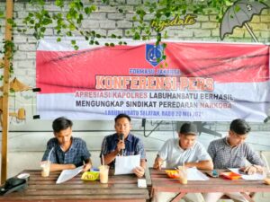 Ungkap Peredaran Narkoba, Formasu Jakarta Apresiasi Kinerja Kapolres Labuhanbatu