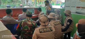 Tim Gugus Covid-19 Desa Panggulawu Bersama TNI/Polri Ikut Pelatihan Virtual