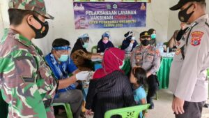 Putus Rantai Penyebaran Covid-19, Warga Desa Silea Antusias Ikut Vaksinasi