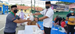 Sembelih 16 Ekor Sapi Qurban, Kapolres Konawe: Alhamdulillah Bisa Berbagi di Tengah Pandemi