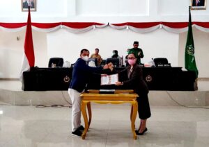 DPRD Konawe Gelar Sidang Paripurna Penandatanganan Nota Kesepakatan KUA-PPAS 2021
