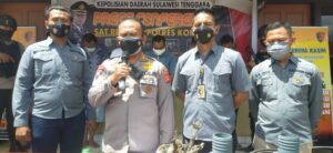 Polres Konawe Ungkap Sindikat Pencurian Alsintan, Enam Pelaku Ditangkap dan Satu Orang Buron