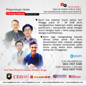 Tugas Jurnalis Dijamin dan Dilindungi Undang-Undang
