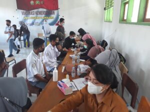 Gerai Vaksin Presisi Polri, Polres Konawe Gencar Jemput “Bola”