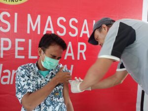 Peringati Hari Sumpah Pemuda, BINDA Sultra Gelar Vaksinasi Covid-19