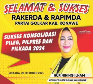 Partai Golkar Dorong Kader Perempuan Bertarung di Pilkada Konawe