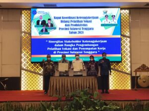 Tahun Depan BLK Kendari Bangun Workshop Pelatihan Alat Barat, PT VDNI Siapkan Peralatan