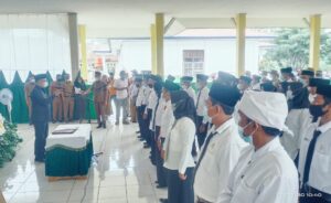 Ruksamin Lantik BPD Se – Kecamatan Sawa Periode 2021-2027